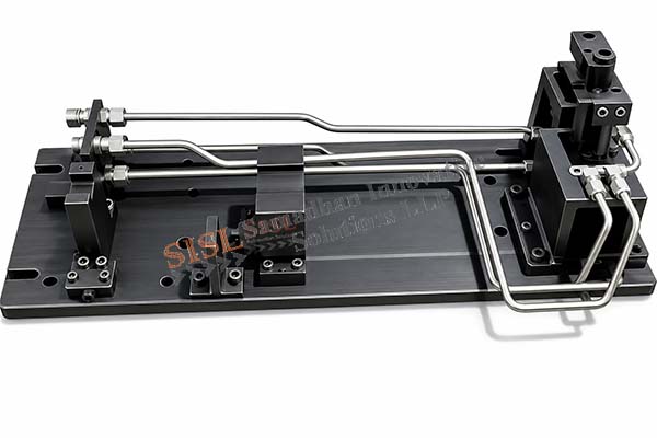Machining Fixture With Hydraulic Clamping