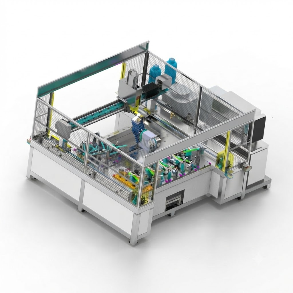 SPM Machine Manufacturers in Pune - Custom Industrial SPM Machine by Samadhan Innovative Solutions LLP